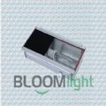 Reflector:High Purity Aluminium
Cover 5mm Tempered Glass
Housing:Profile Extrusion Aluminium with anodized finish.
Characterized with light weight,good sealing,integration
of lighting and control gear,nice shape,sturdiness and durability.
